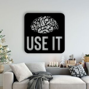 دیوارکوب مغز “Use It”