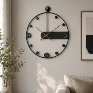 ساعت دیواری مینیمال دکوراتیو سایز80 کد2053 (GJ)