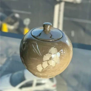 قندان ژاپنی گرد با رنگ لاستر(MB)