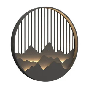 دیوارکوب نورمخفی طرح کوهستان(۴۰cm)کد(TT/TD001)