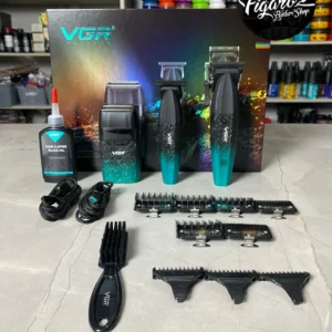 ست ماشین اصلاح حرفه‌ای وی جی آر مدل VGR-V640 S3 کد 114(SR)