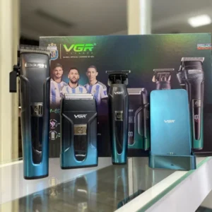 ست ماشین اصلاح وی جی آر مدل V-694 با برش مستقیم کد 113(SR)