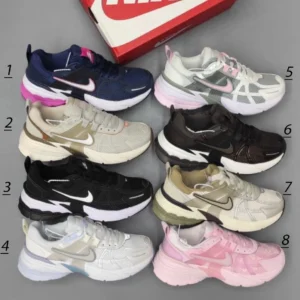 کتانی نایک Nike V2K Run رنگ صورتی پاستیلی شماره 8 (GJmn 1009)