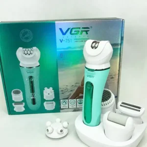 اپیلاتور ۵ کاره وی جی آر مدل V-751 کد 280(SR)