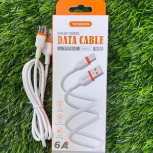 کابل شارژر TYPE-C YK وای کی (TMB128)