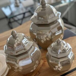 جار سه سایز هشت ضلعی (TMB44)
