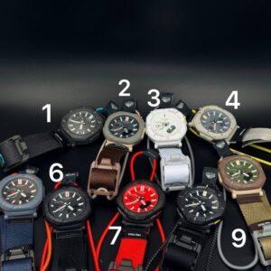 ساعت مچی اسپرت تاکتیکال Pro Trek بند برزنتی(FH)